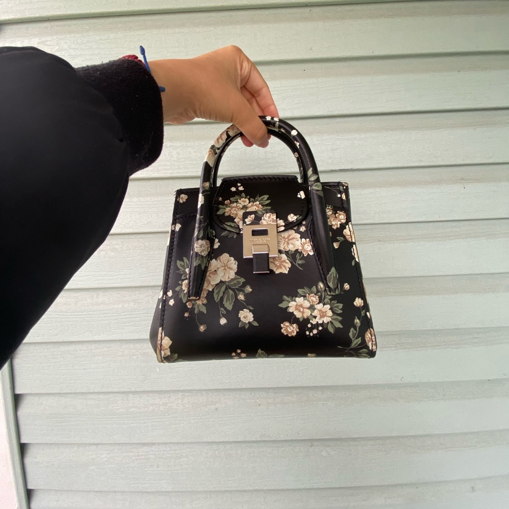 Bancroft mini floral satchel